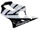 Acquista Carena Moto Honda CBR600 F4i 2004-2007 - Bianco Nero Lucido