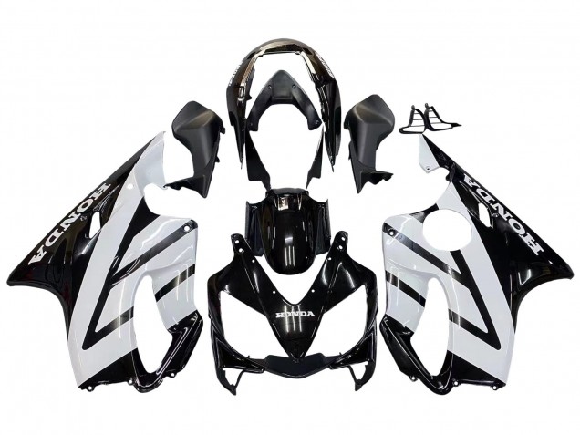 Acquista Carena Moto Honda CBR600 F4i 2004-2007 - Bianco Nero Lucido