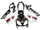 Acquista Carena Moto Honda CBR600 F4i 2004-2007 - Bianco Nero Lucido Rosso Repsol
