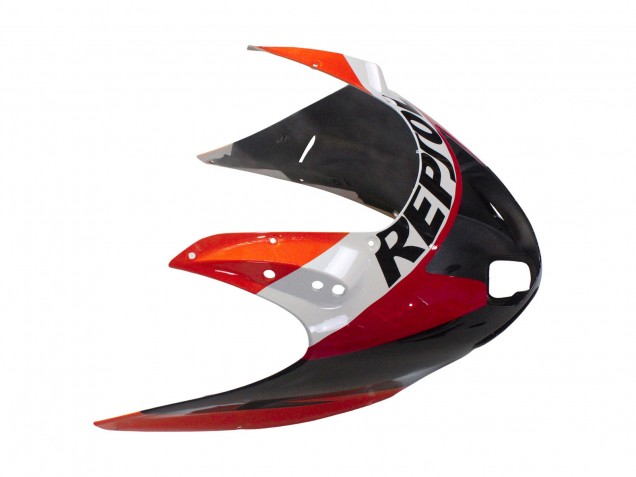 Acquista Carena Moto ABS Honda CBR1100XX Blackbird 1996-2007 - Arancia Bianco Rosso Nero Lucido Repsol
