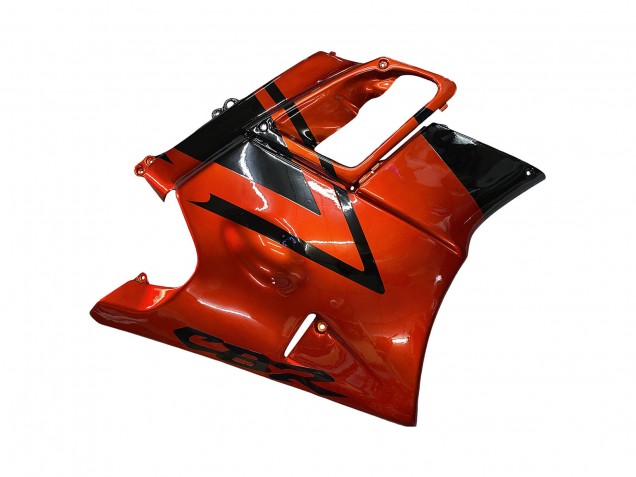 Acquista Carena Moto Honda CBR600 F2 1991-1994 - Arancia Nero Lucido