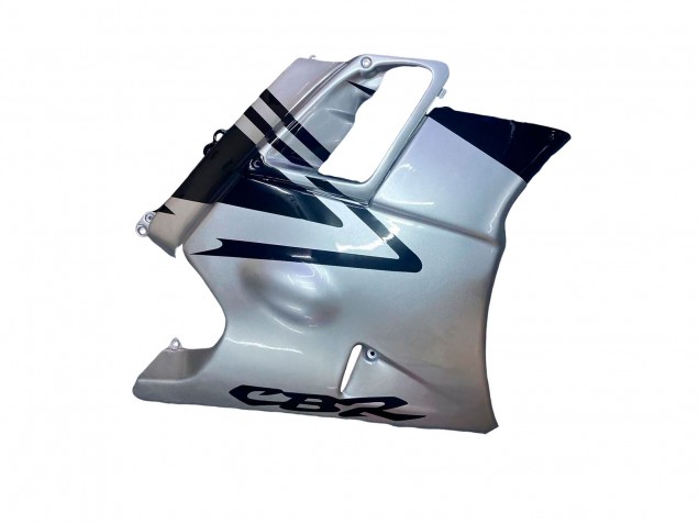 Acquista Carena Moto Honda CBR600 F2 1991-1994 - Argento Nero Lucido