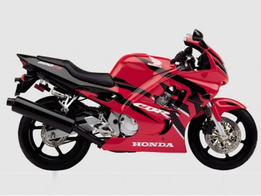 Acquista Carena Moto Honda CBR600 F3 1997-1998 - Rosso Nero Lucido