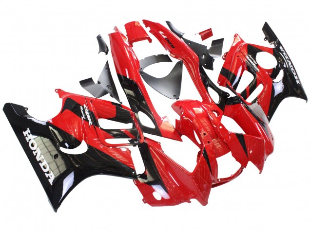 Acquista Carena Moto Honda CBR600 F3 1997-1998 - Rosso Nero Lucido