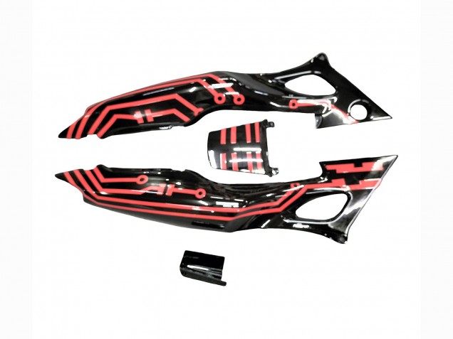 Acquista Kit Carena Moto Honda CBR600 F3 1997-1998 - Rosso Nero Lucido