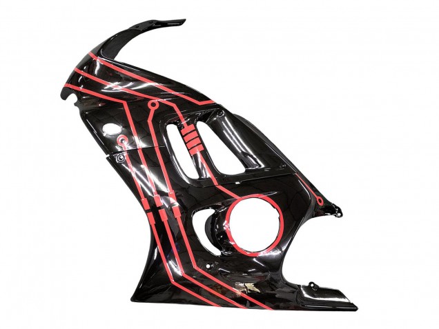Acquista Kit Carena Moto Honda CBR600 F3 1997-1998 - Rosso Nero Lucido
