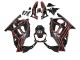 Acquista Kit Carena Moto Honda CBR600 F3 1997-1998 - Rosso Nero Lucido