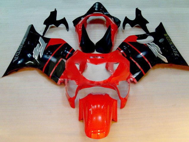 Acquista Carena Moto Honda CBR600 F4 1999-2000 - Rosso Nero Lucido