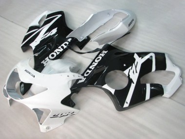 Acquista Carena Moto Honda CBR600 F4 1999-2000 - Bianco Nero Lucido