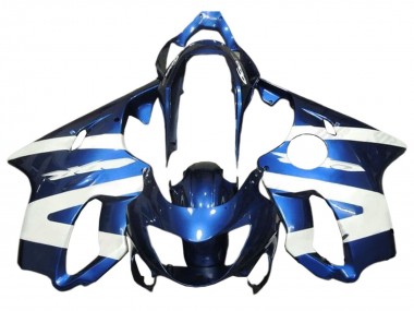 Acquista Carena Moto Honda CBR600 F4 1999-2000 - Bianco Blu