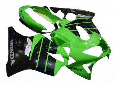 Acquista Carena Moto Honda CBR600 F4 1999-2000 - Verde Nero Lucido
