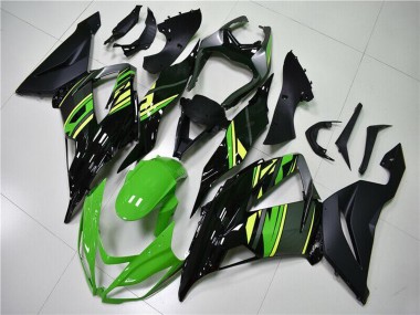 Acquista Carena Moto Kawasaki ZX6R 2013-2018 - Verde Giallo Nero Lucido Nero Opaco