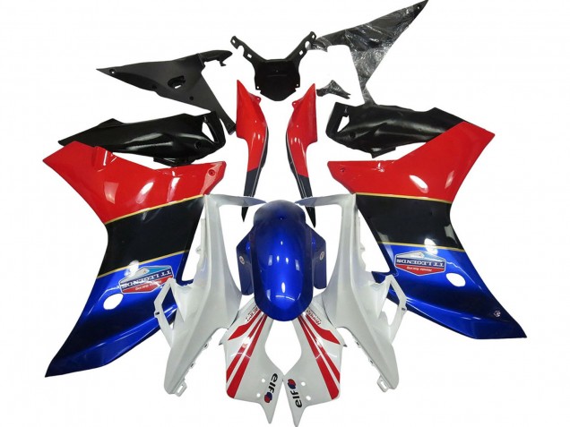 Acquista Carena Moto Honda CBR600F 2011-2013 - Bianco Rosso Blu Nero Lucido