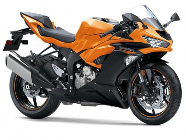 Acquista Carena Moto Kawasaki ZX6R 2019-2022 - Arancia Nero