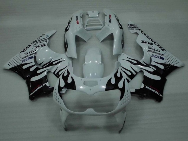Acquista Carena Moto Honda CBR900RR 893 1994-1995 - Bianco Nero Lucido Fiamma
