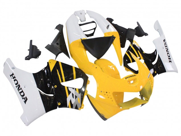 Acquista Carene Moto Honda CBR900RR 919 1998-1999 - Bianco Giallo Nero Lucido
