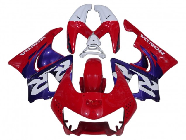 Acquista Carena Moto Honda CBR900RR 919 1998-1999 - Bianco Rosso Blu