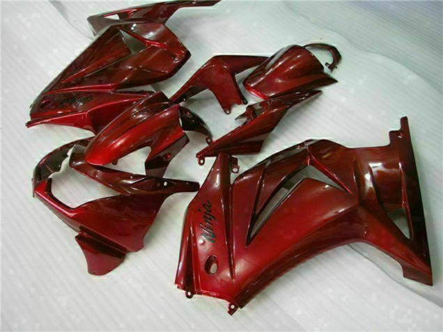 Acquista Carena Moto Kawasaki EX250 2008-2012 - Rosso Bordeaux
