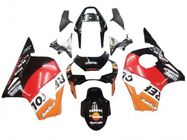 Acquista Kit Carena Moto Honda CBR900RR 954 2002-2003 - Arancia Bianco Rosso Nero Lucido Repsol