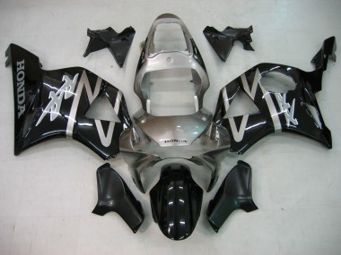 Acquista Carena Moto Honda CBR900RR 954 2002-2003 - Argento Nero Lucido