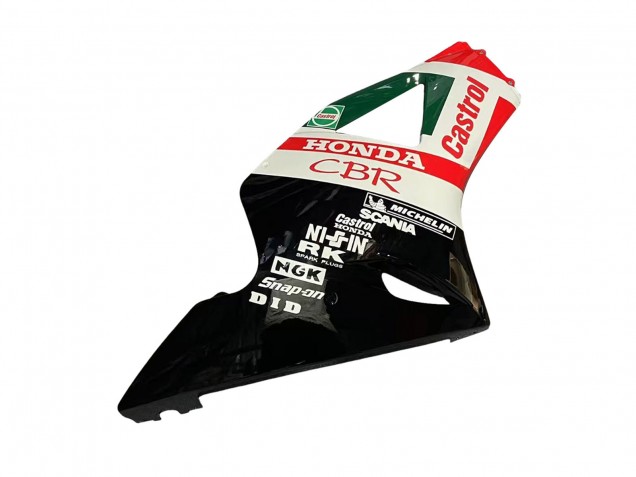 Acquista Carena Moto Honda CBR900RR 954 2002-2003 - Bianco Rosso Verde Nero Lucido Castrol