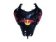 Acquista Carena Moto Ducati 848/1098/1198 2007-2014 - Nero Lucido Giallo Blu Red Bull