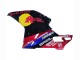 Acquista Carena Moto Ducati 848/1098/1198 2007-2014 - Nero Lucido Giallo Blu Red Bull