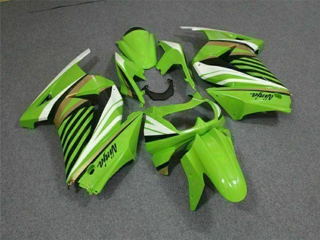 Acquista Carena Moto Kawasaki EX250 2008-2012 - Verde Bianco Nero
