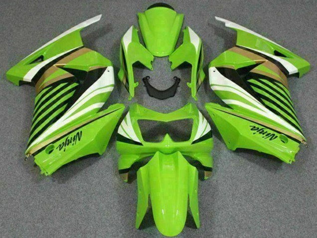 Acquista Carena Moto Kawasaki EX250 2008-2012 - Verde Bianco Nero