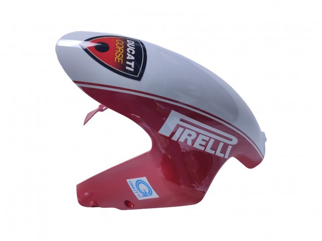 Acquista Carena Moto Ducati 848/1098/1198 2007-2014 - Bianco Rosso Nero Lucido Valsir Xerox