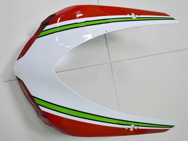 Acquista Carena Moto Ducati 848/1098/1198 2007-2014 - Bianco Rosso Verde Nero Lucido