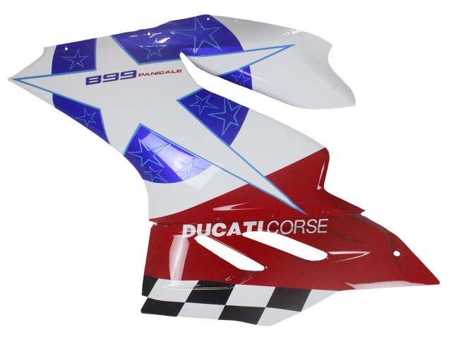 Acquista Carena Moto Ducati Panigale 899 2011-2014 - Bianco Blu Rosso Nero