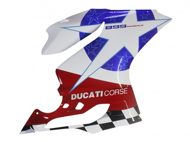 Acquista Carena Moto Ducati Panigale 899 2011-2014 - Bianco Blu Rosso Nero