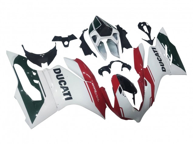 Acquista Carena Moto Ducati Panigale 899 2011-2014 - Bianco Rosso Nero Lucido
