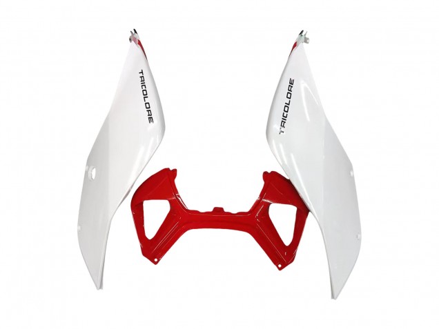Acquista Carena Moto Ducati 1199 2011-2014 - Bianco Rosso Verde Nero Lucido