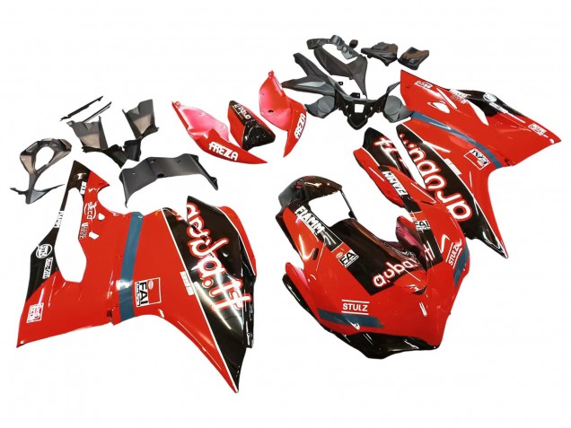 Acquista Carena Moto Ducati 959/1299 2015-2020 - Rosso Nero Lucido Fiamm