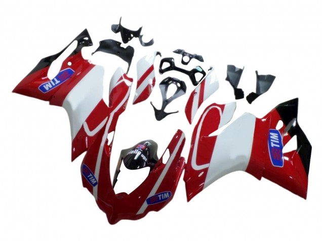 Acquista Carena Moto Ducati 959/1299 2015-2020 - Bianco Rosso Nero Lucido Tim