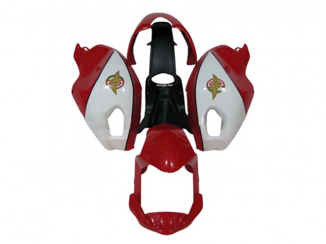 Acquista Carena Moto Ducati Monster 696 796 1100 1100S 2008-2012 - Bianco Rosso