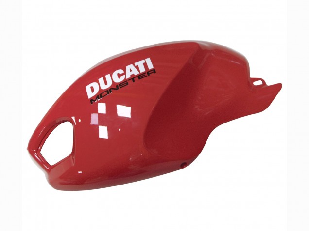 Acquista Carena Moto Ducati Monster 696 796 1100 1100S 2008-2012 - Rosso Bianco
