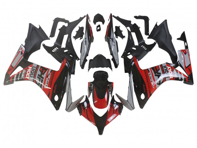 Acquista Carena Moto Honda CBR500R 2013-2015 - Rosso Argento Nero Lucido