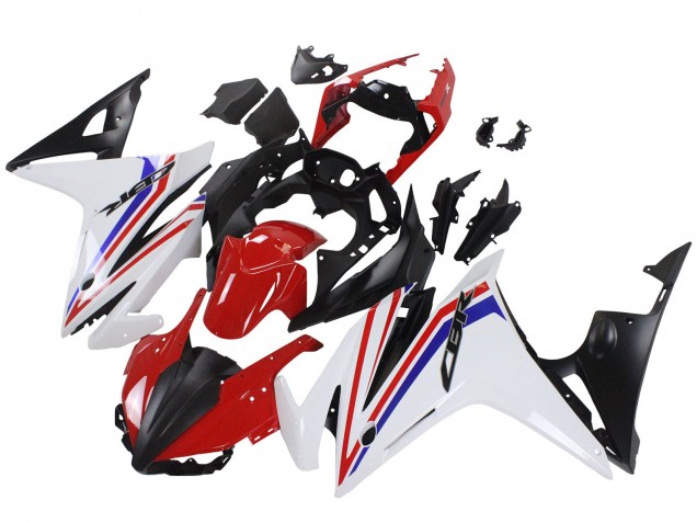 Acquista Carena Moto Honda CBR500R 2016-2018 - Bianco Rosso Blu Nero Opaco