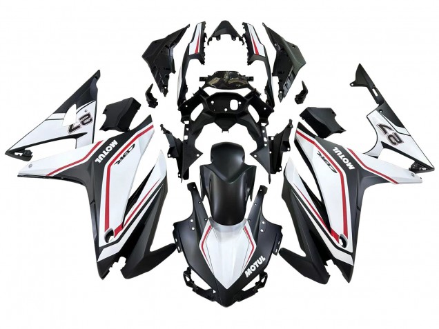 Acquista Carena Moto Honda CBR500R 2016-2018 - Bianco Rosso Nero Opaco