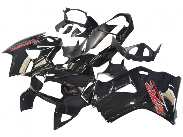 Acquista Carena Moto Honda VFR 800 1998-2001 - Nero Lucido Rosso Decal