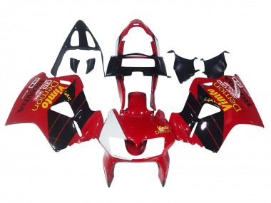 Acquista Carena Moto Honda VFR 800 1998-2001 - Rosso Bianco Nero Lucido Vimto