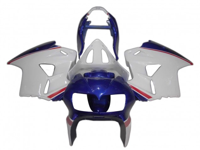 Acquista Carena Moto Honda VFR 800 1998-2001 - Bianco Blu Rosso