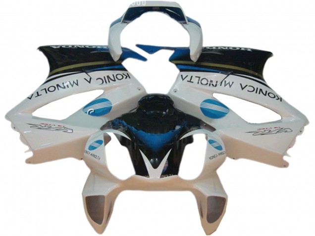 Acquista Carena Moto Honda VFR 800 2002-2013 - Bianco Blu Nero Konica Minolta