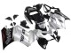 Acquista Carena Moto Honda VFR 800 2002-2013 - Argento Nero Lucido Repsol