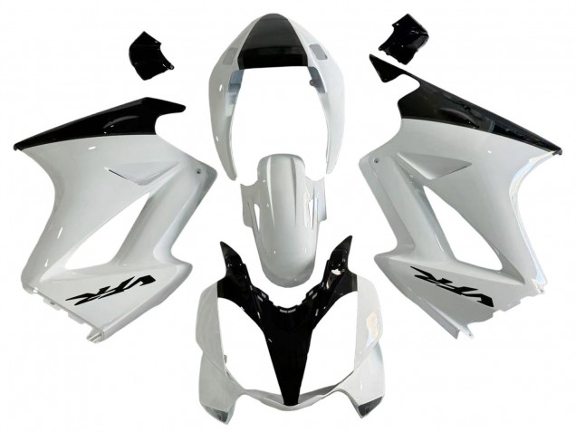 Acquista Carena Moto Honda VFR 800 2002-2013 - Bianco Perla Nero Lucido Decal