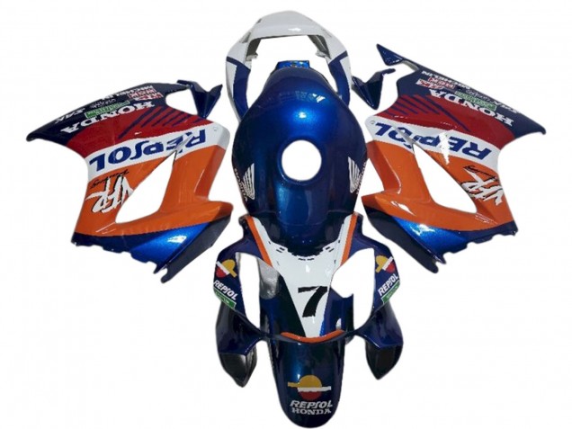 Acquista Carena Moto Honda VFR 800 2002-2013 - Bianco Arancia Blu Repsol