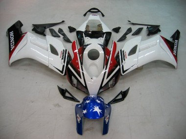 Acquista Carena Moto Honda CBR1000RR 2004-2005 - Bianco Rosso Nero Lucido Blu Stella